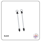 Metal Beadable Keychain Blanks