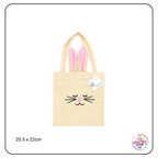 Easter Tote Bag with Bunny Ears