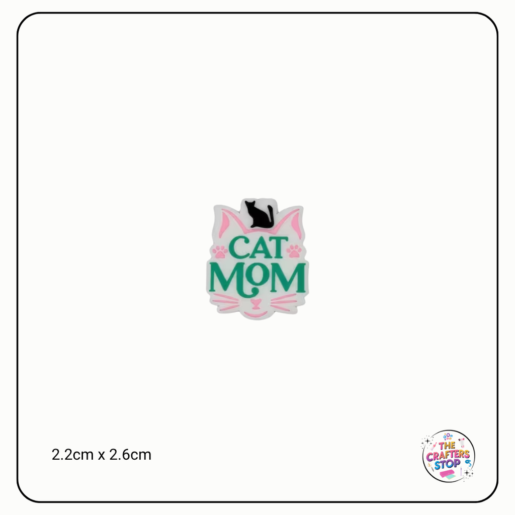 Cat Mom Focal Beads (2 Designs)