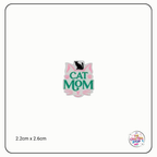 Cat Mom Focal Beads (2 Designs)