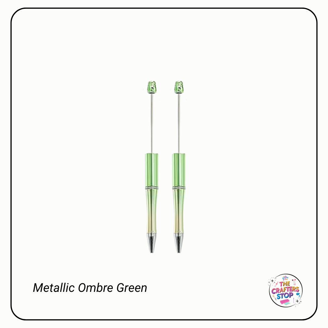 Metallic Chrome DIY Beadeable Pens