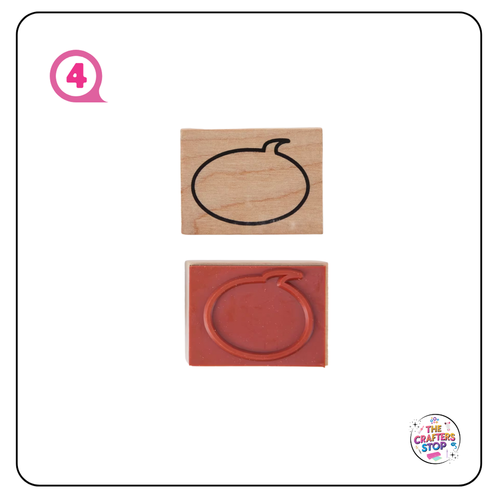 Wooden Word/Speech Bubble Stamps