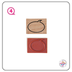 Wooden Word/Speech Bubble Stamps