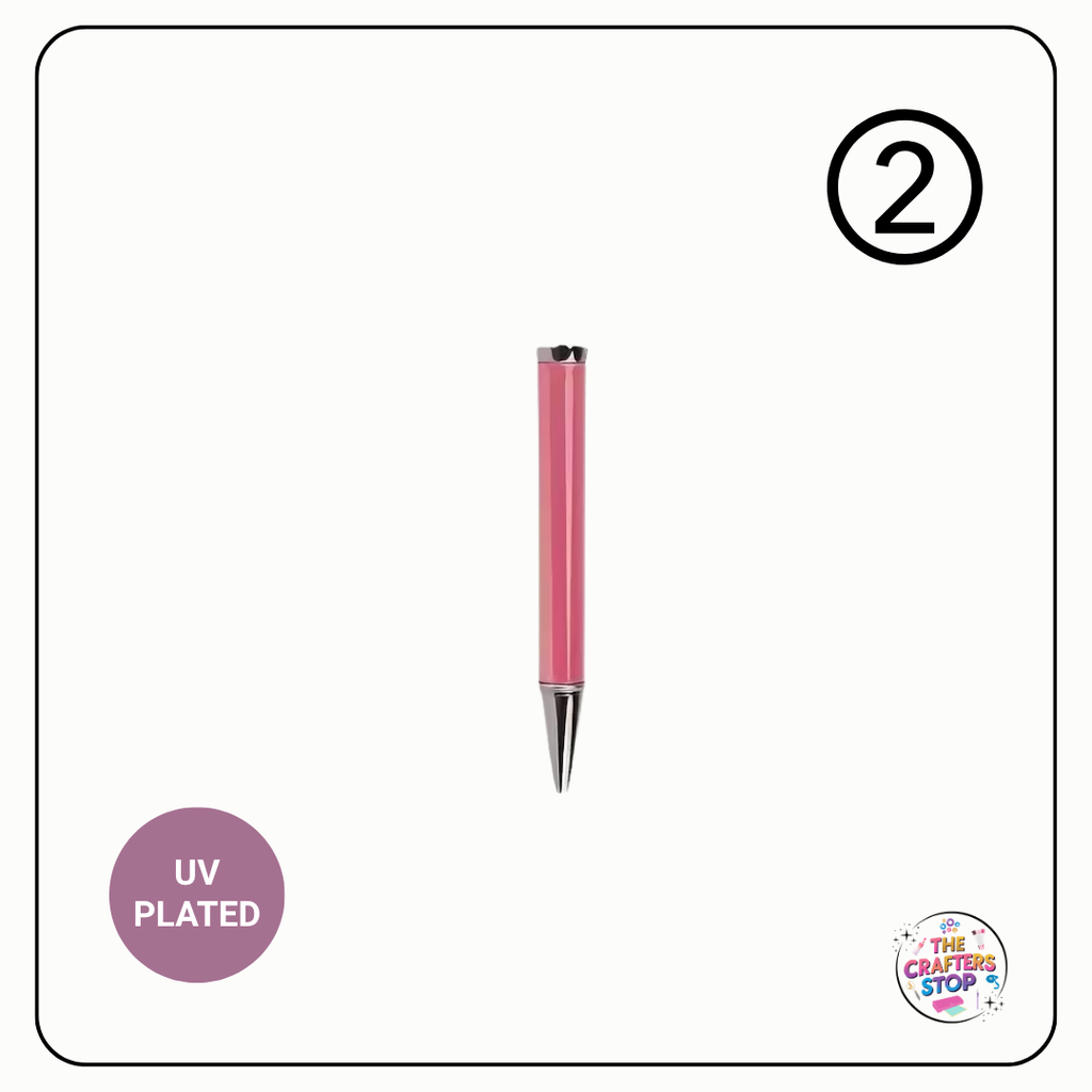 UV Plated Iridescent DIY Beadeable Pens