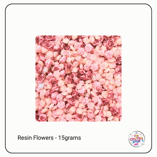 Mini Resin Charms Flowers