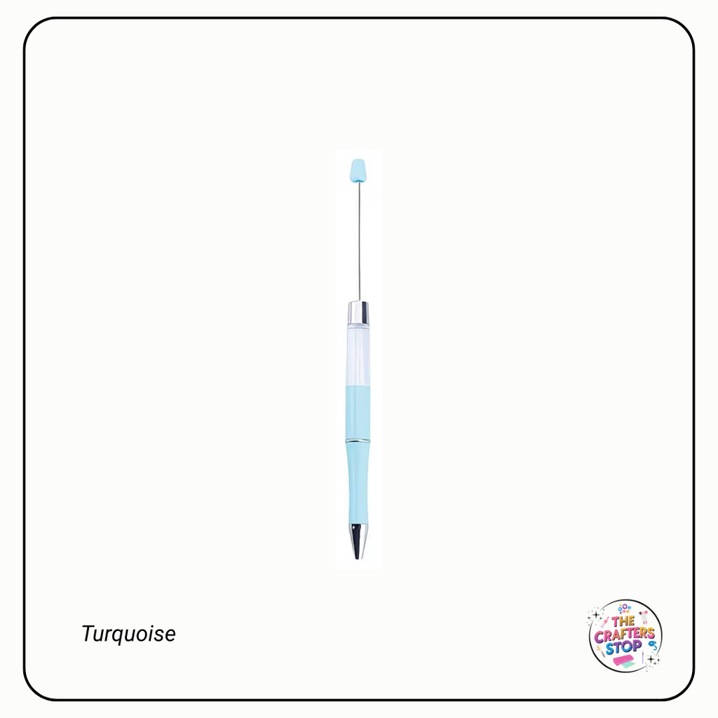 Long DIY Beadeable Pen With Fillable Tube