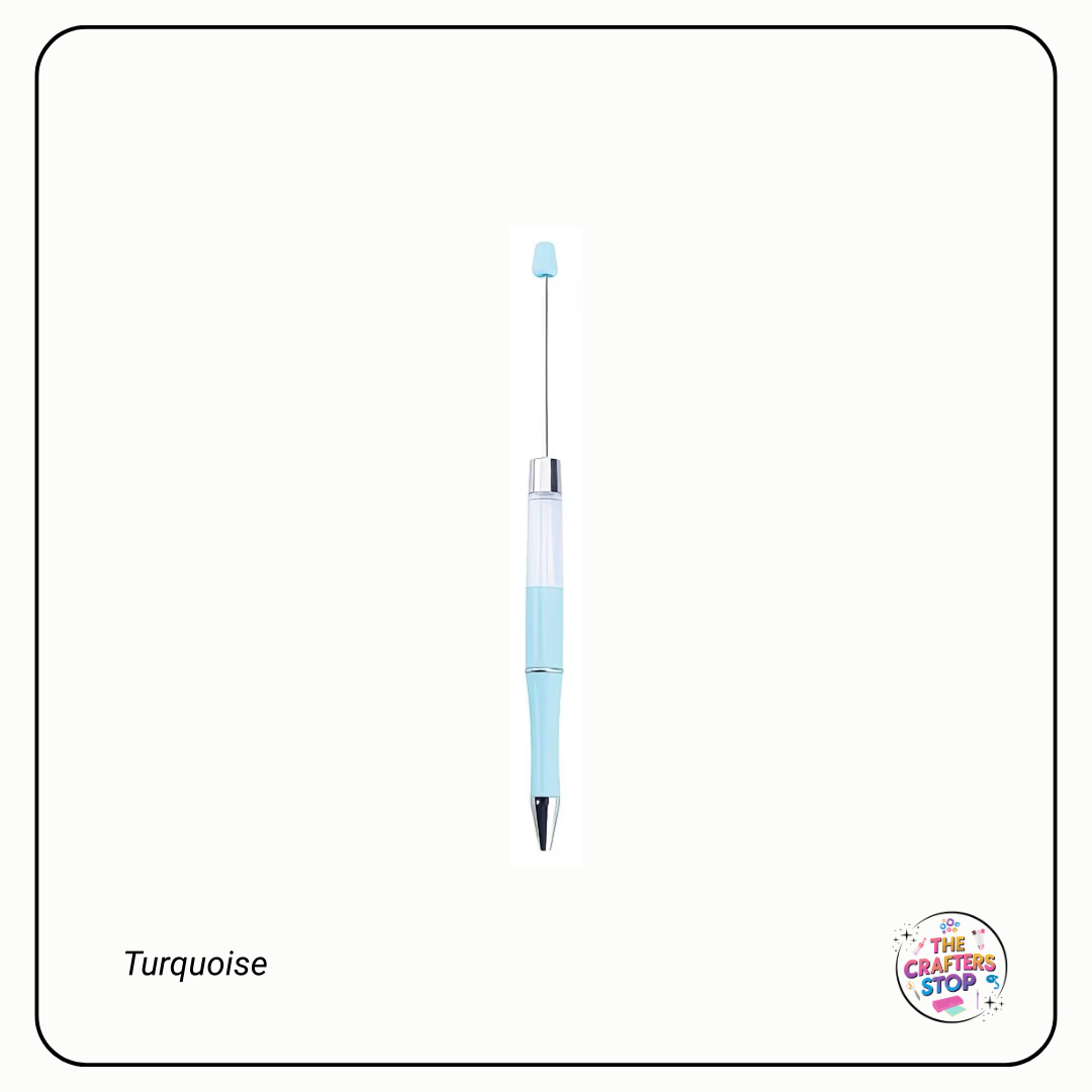 Long DIY Beadeable Pen With Fillable Tube