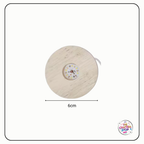 Round Wooden Display LED Light Base (6cm)
