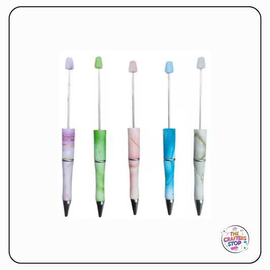 Marble Design DIY Beadeable Pens