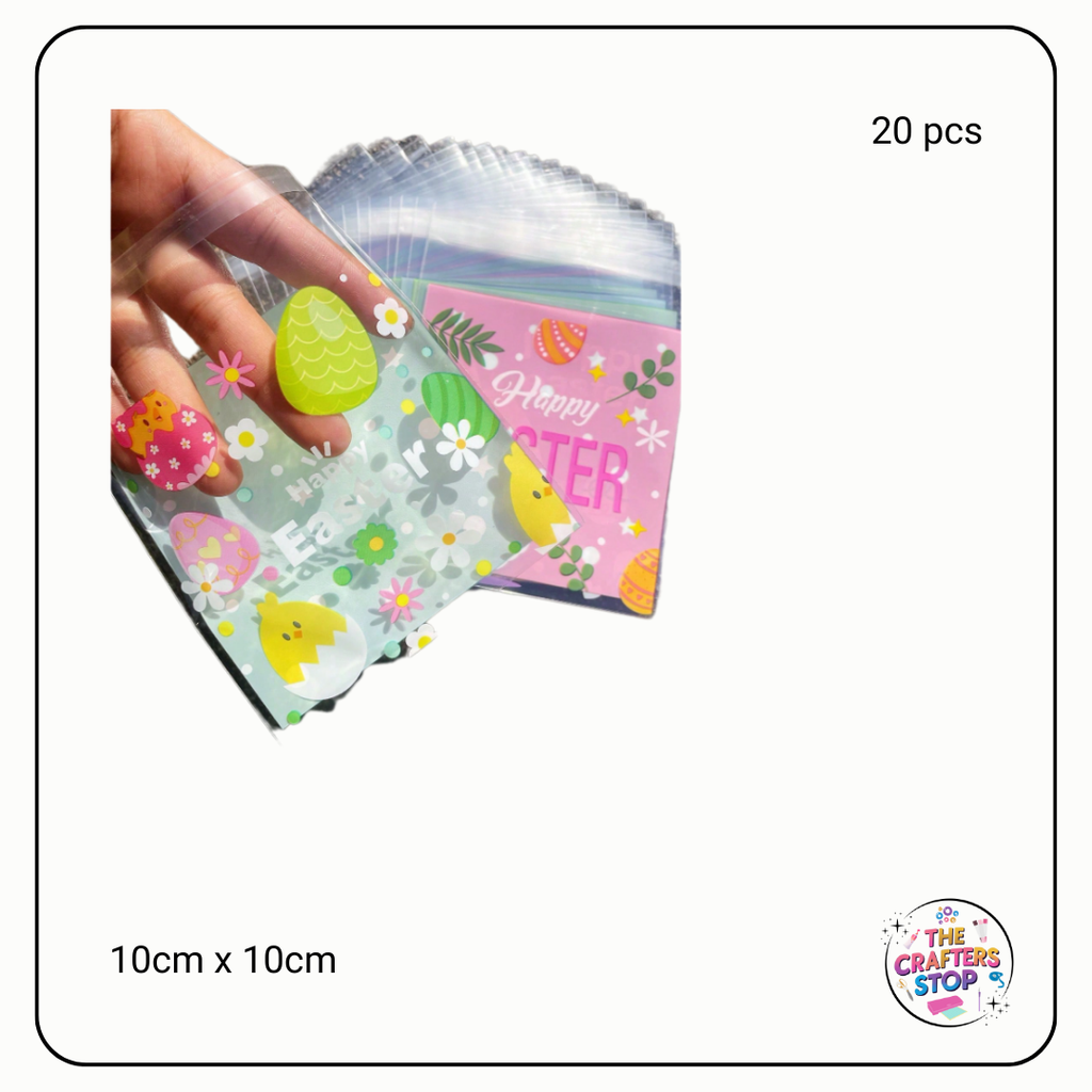 Sealable Cute Easter Designed Treat Bags