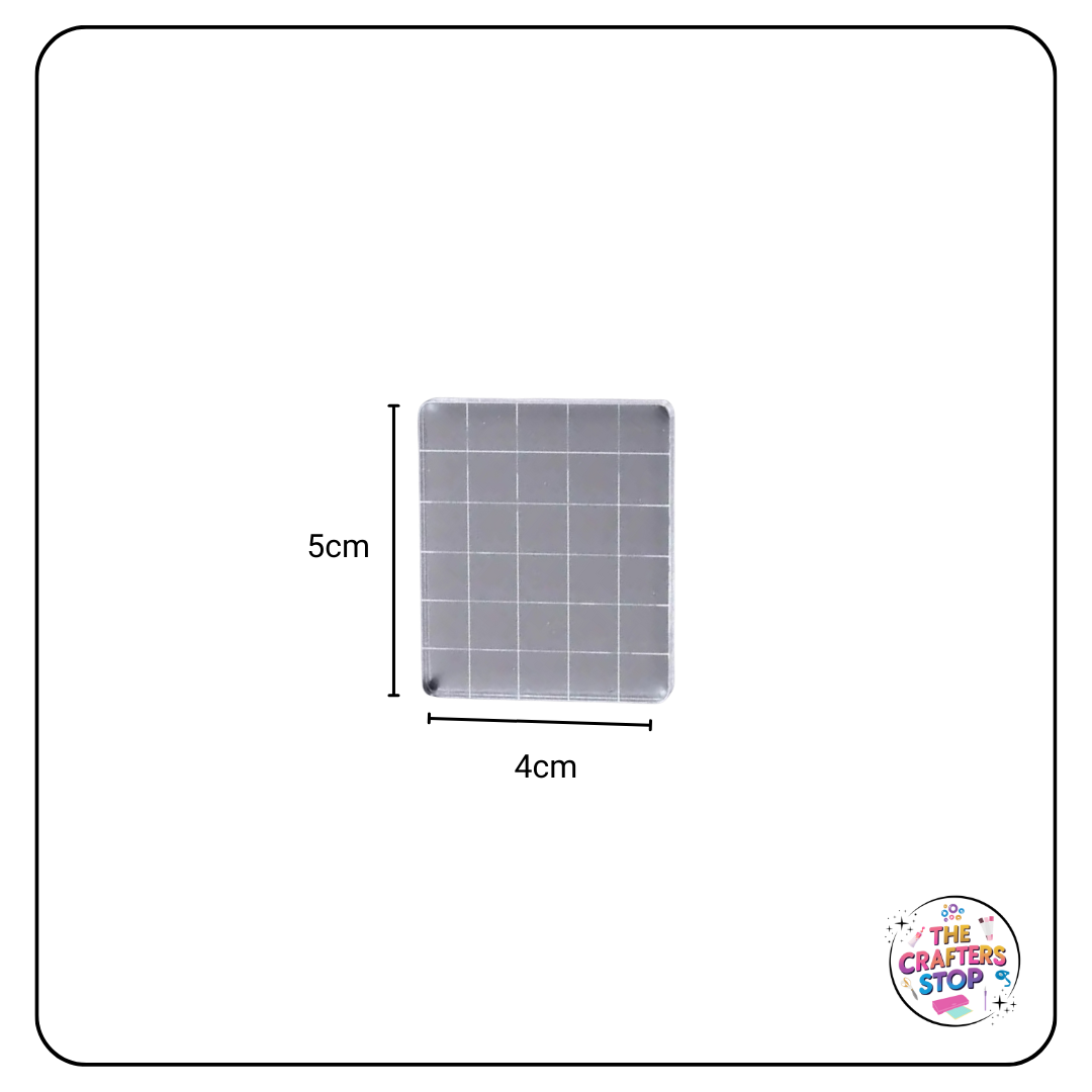 Clear Acrylic Stamping Blocks