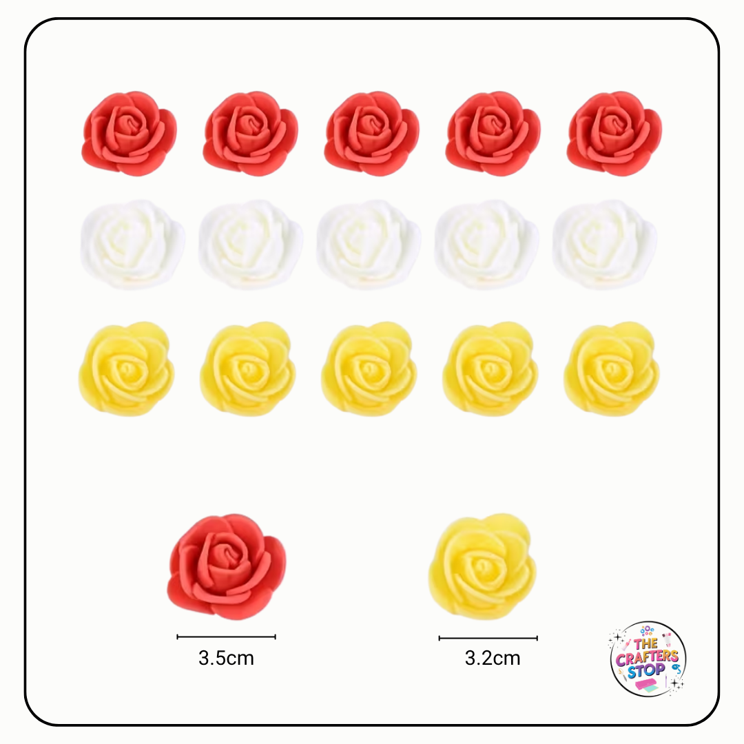 Handmade Foam Roses Flowers