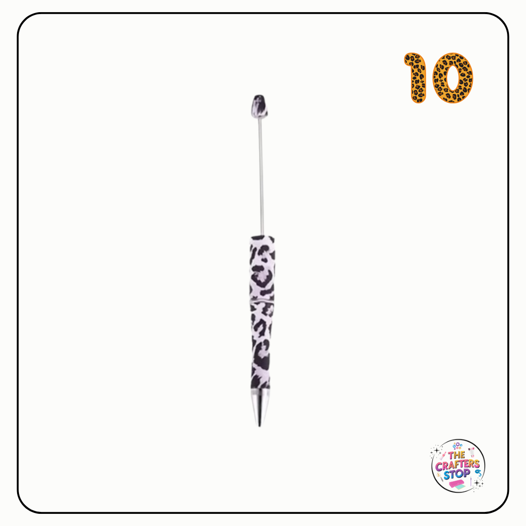 Animal Print DIY Beadeable Pens