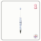 Creative Cream Hand-Painted DIY Beadeable Pen