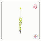 Creative Cream Hand-Painted DIY Beadeable Pen