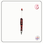 Creative Cream Hand-Painted DIY Beadeable Pen