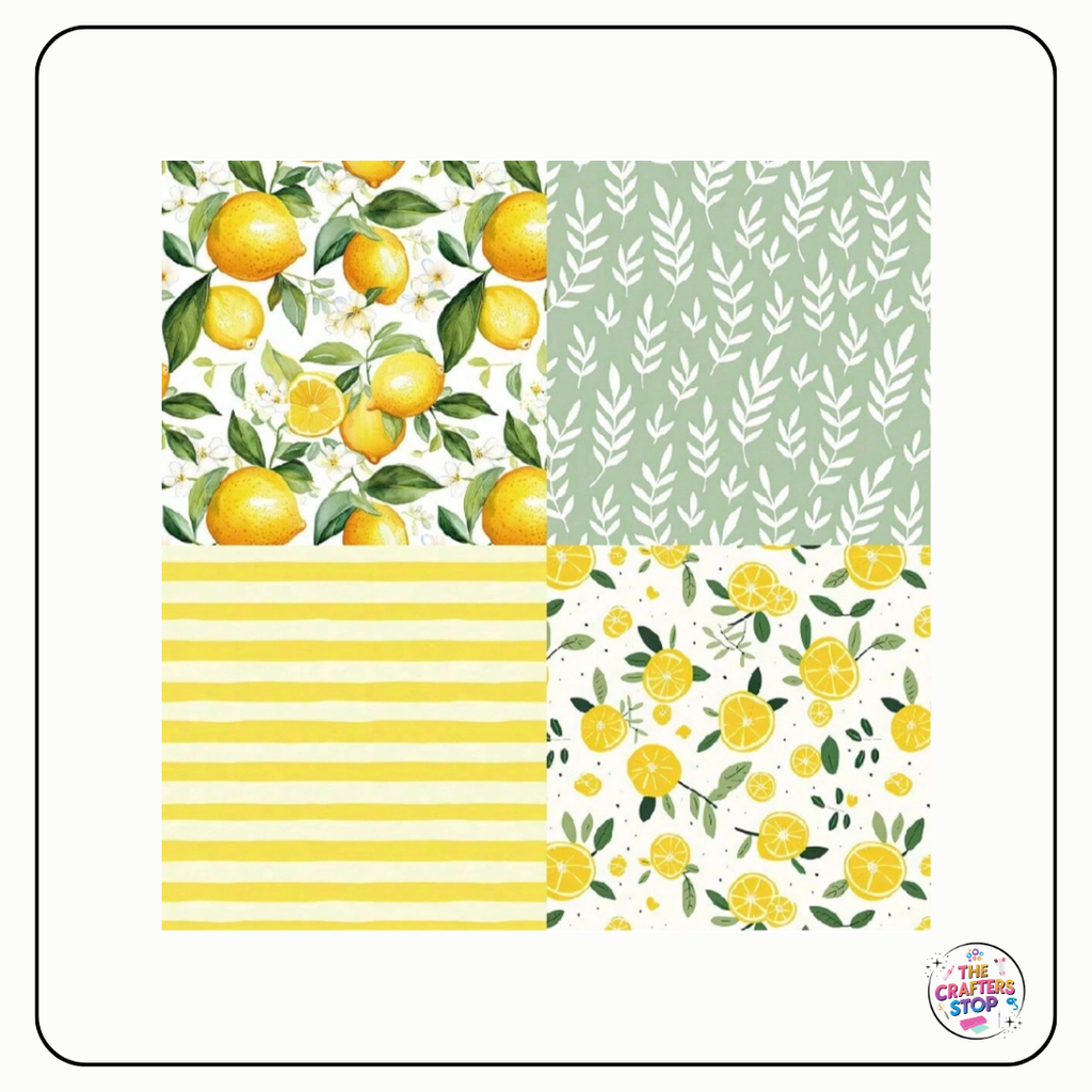 Lemon Design Decorative Paper Pad