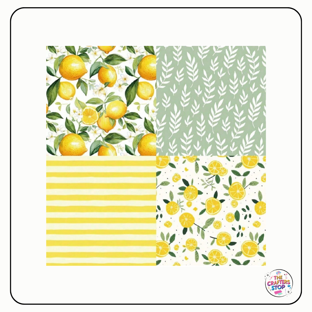 Lemon Design Decorative Paper Pad