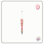 Creative Cream Hand-Painted DIY Beadeable Pen
