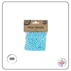 8mm Round Pearl Beads