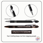Engraved Crafting Saying Pens (4 Designs)