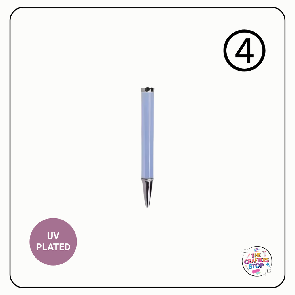 UV Plated Iridescent DIY Beadeable Pens