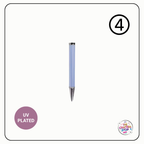 UV Plated Iridescent DIY Beadeable Pens