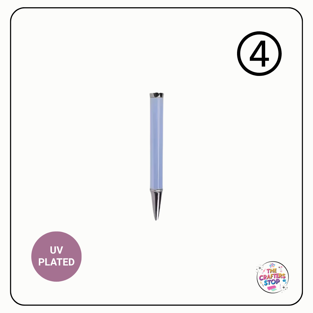UV Plated Iridescent DIY Beadeable Pens