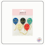 Jenni B Celebration Balloon Themed Scrapbooking Stickers