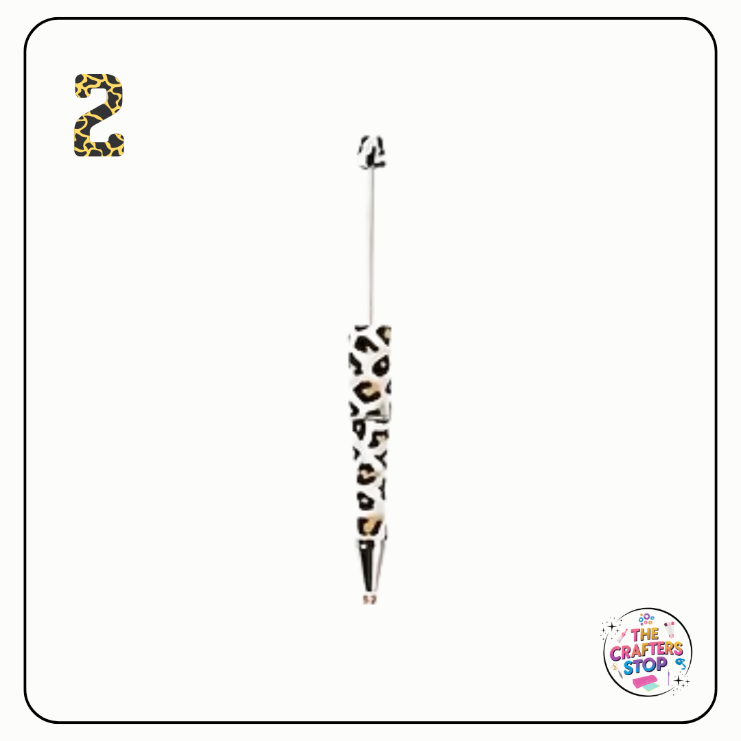 Animal Print DIY Beadeable Pens