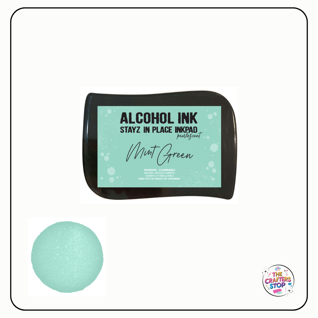 Couture Creations Pearlescent Alcohol Ink Stayz in Place Inkpad - Many Colours