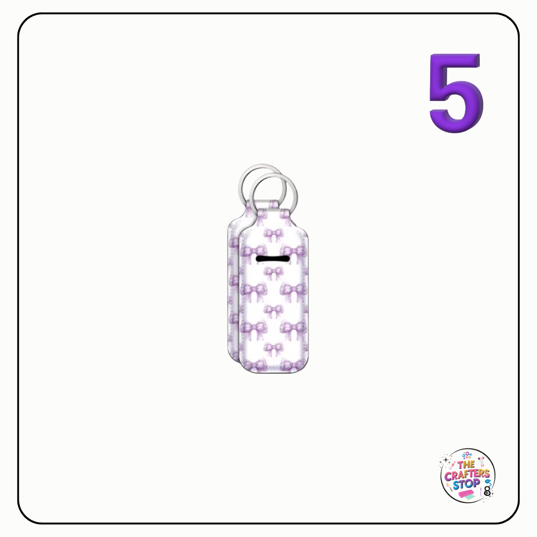 Purple Themed Chapstick/Lipbalm Holders