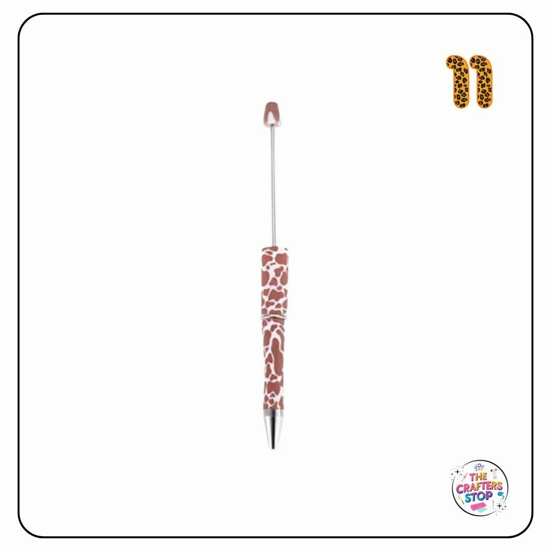 Animal Print DIY Beadeable Pens