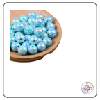 Large Acrylic Iridescent Beads - 14.5mm