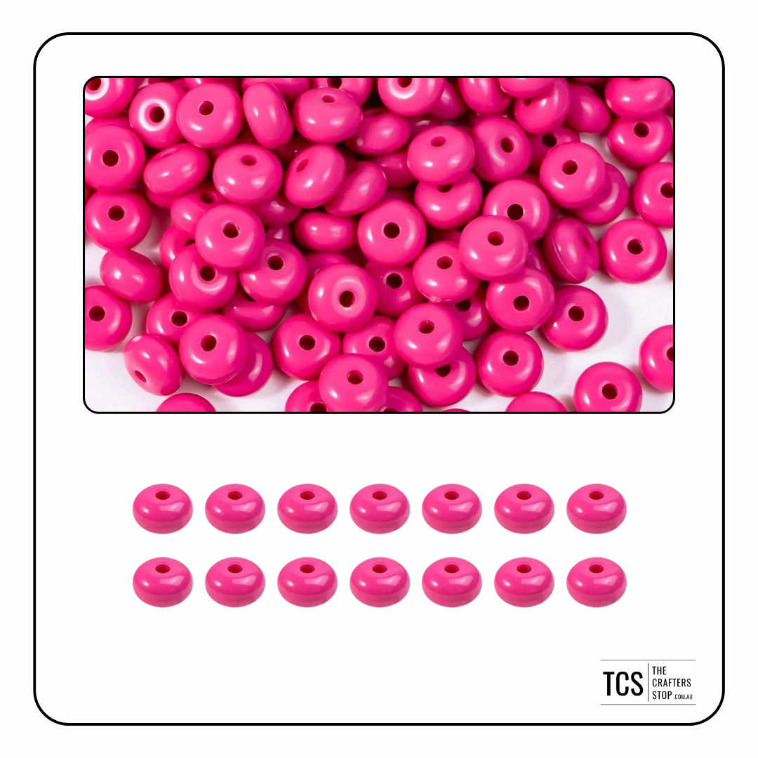 Acrylic Abacus Style Beads