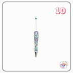 Creative Cream Hand-Painted DIY Beadeable Pen