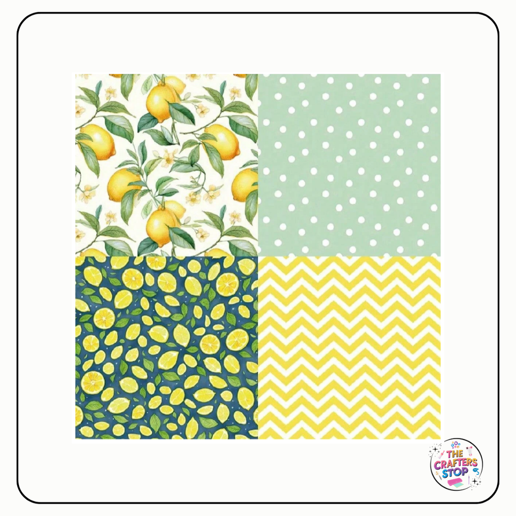 Lemon Design Decorative Paper Pad