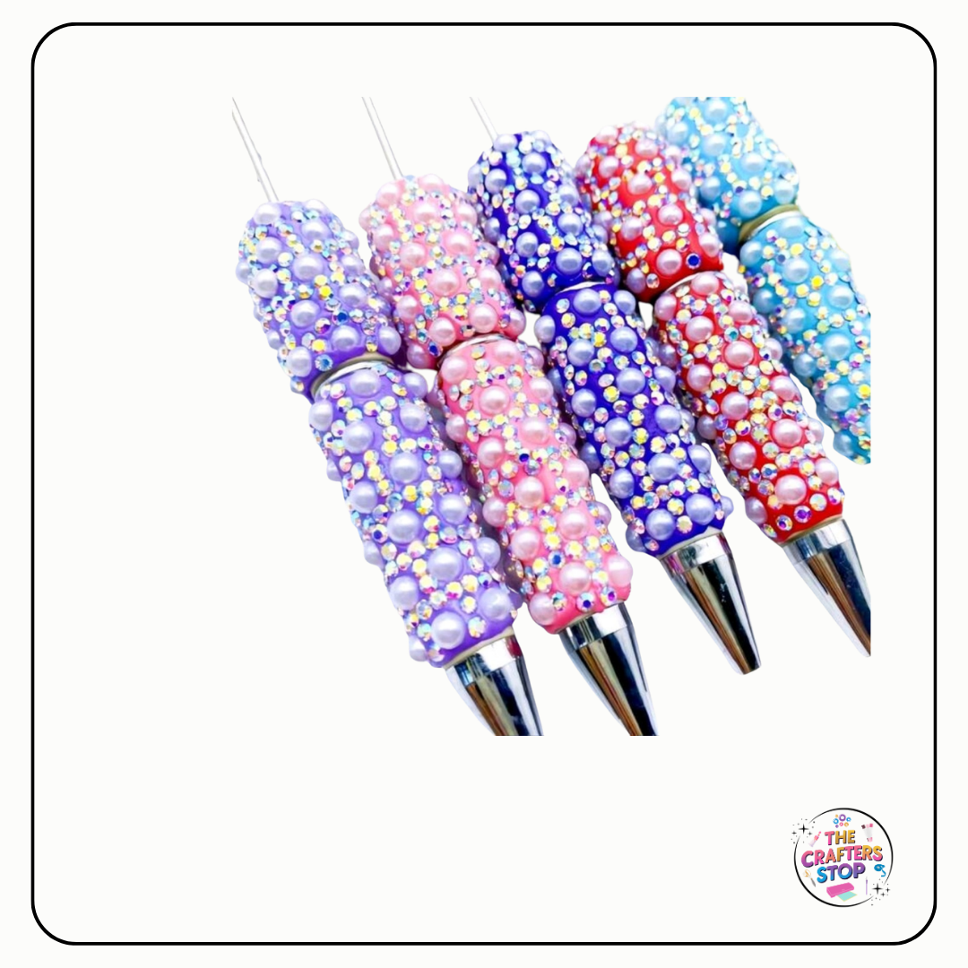 Bling Textured DIY Beadeable Pens
