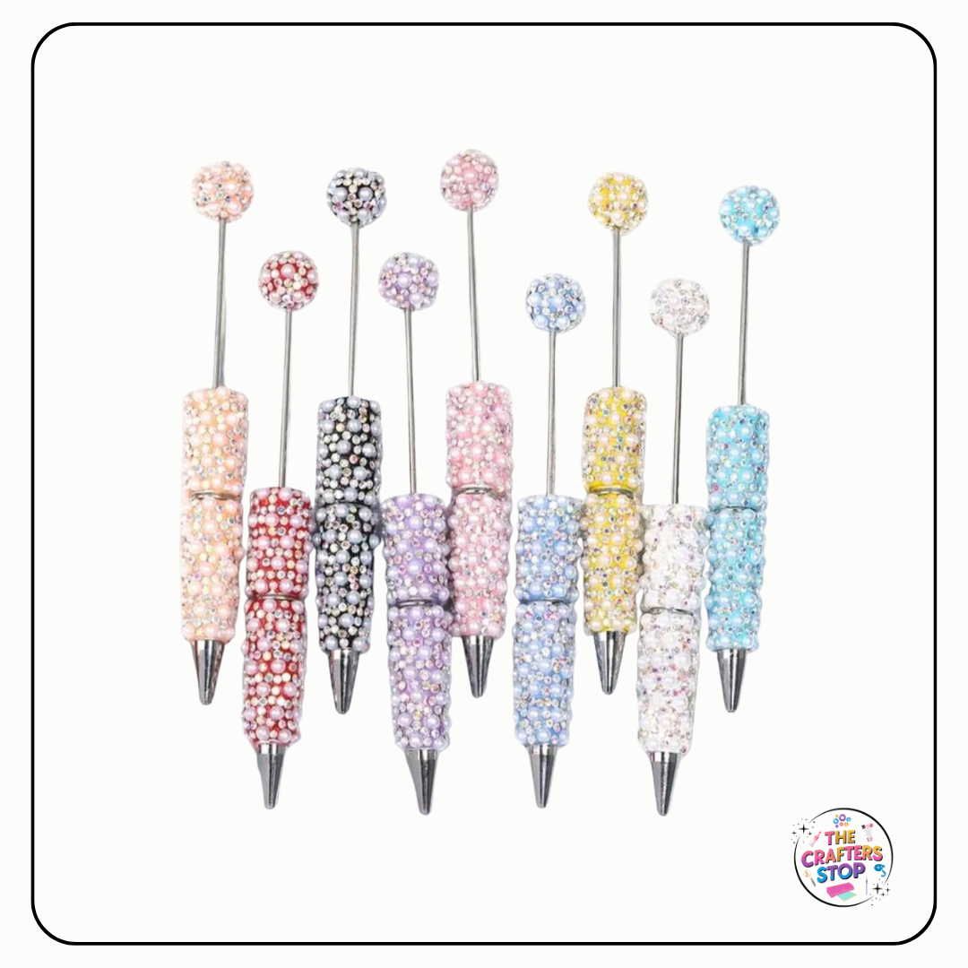 Bling Textured DIY Beadeable Pens