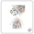 Adhesive Pastel Letter Tiles 150pcs