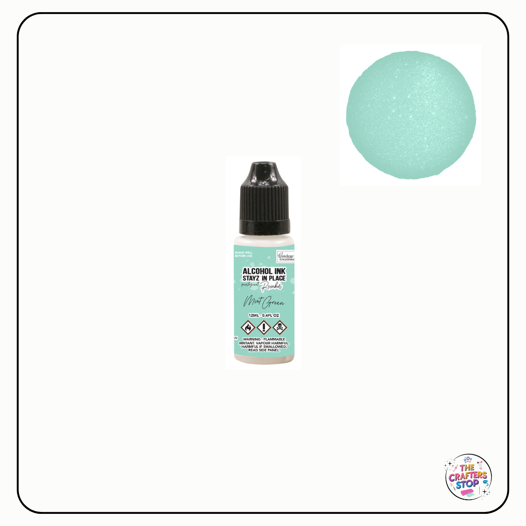 CC Pearlescent Alcohol Ink Stayz in Place Reinker (Refill) - Many Colours