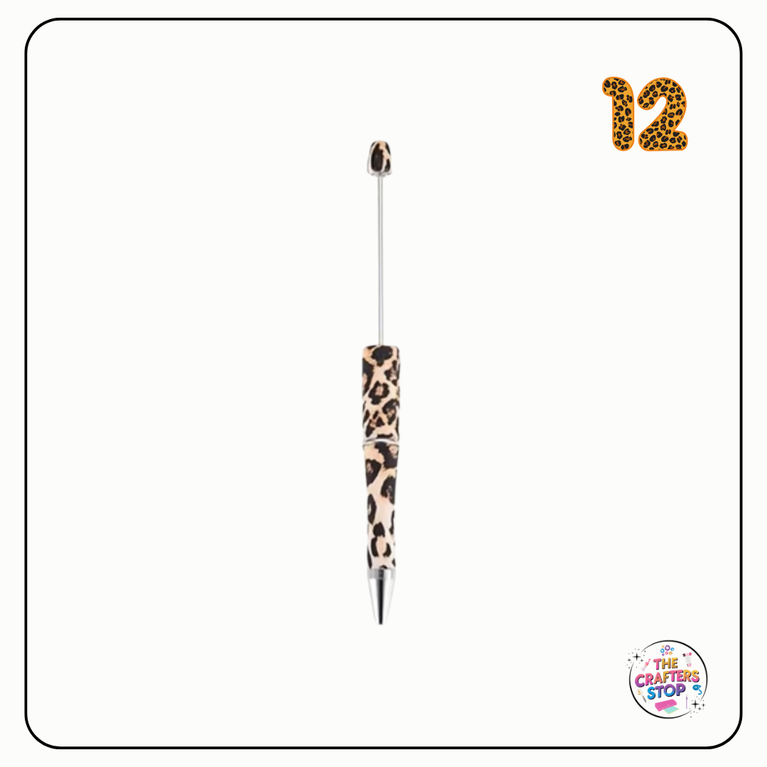 Animal Print DIY Beadeable Pens