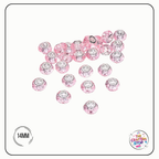 Large Hole Acrylic Decorative Beads - Coloured