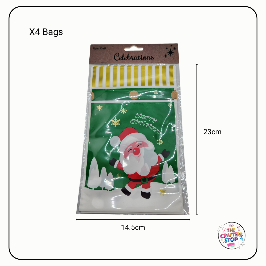 Christmas Themes Treat Bags (2 Designs)