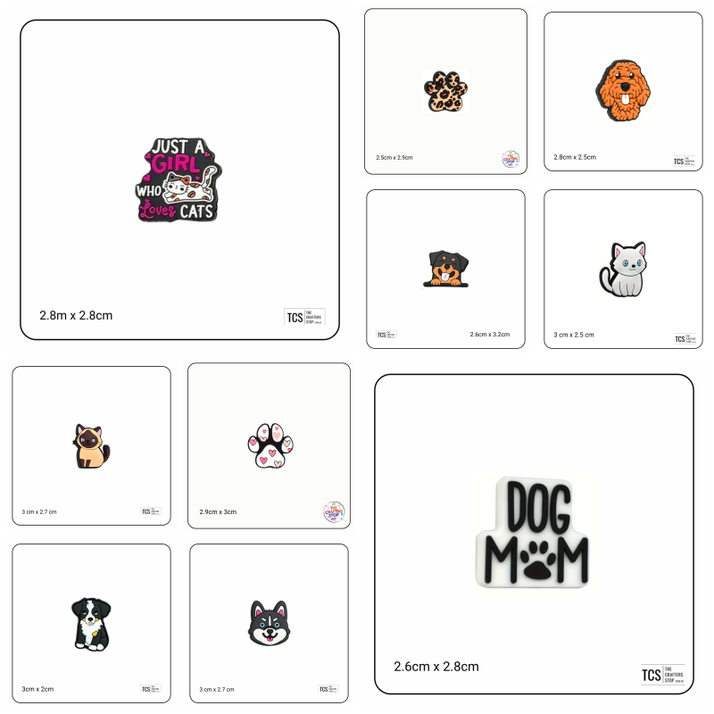Cat/Dog Themed Mystery Focal Bead Pack