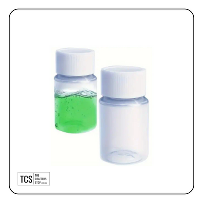 Plastic Craft Containers 20ml (X3 Pack)