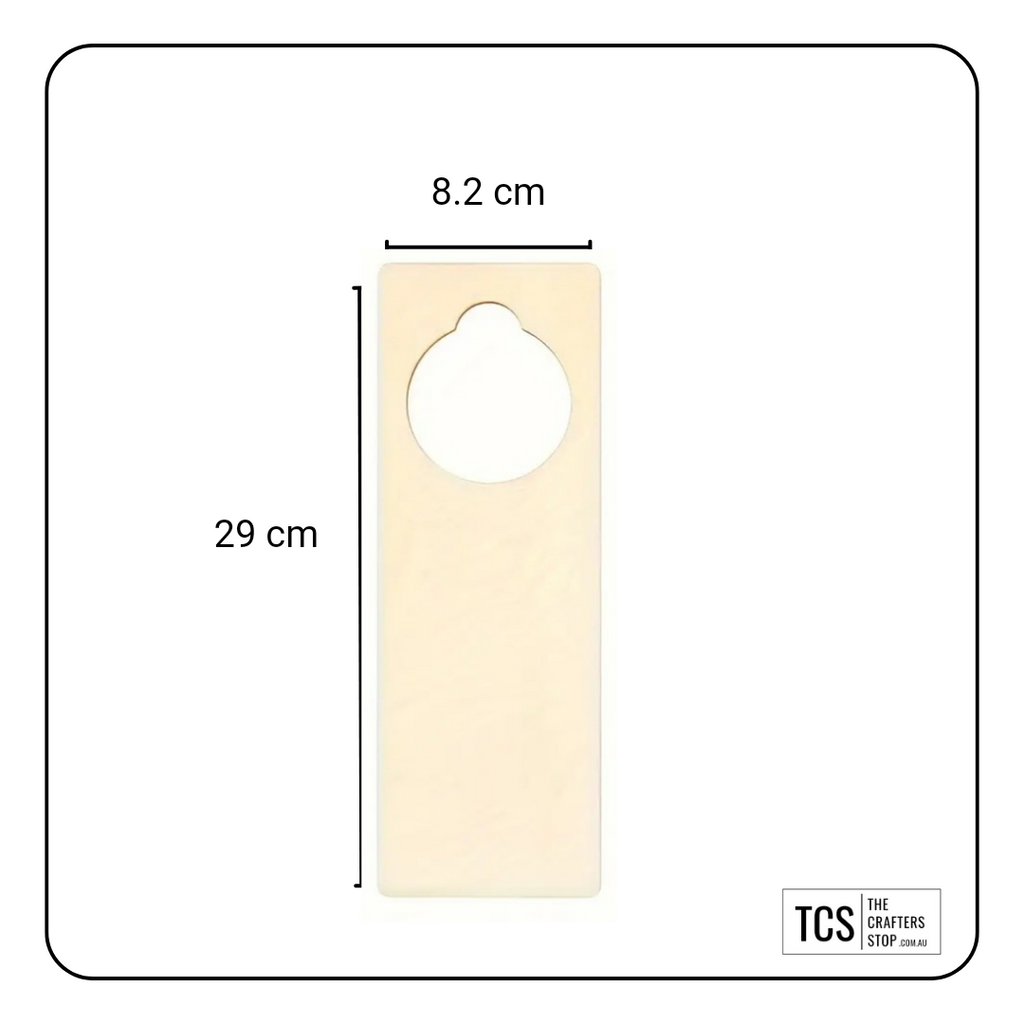 Wooden Blank Door Knob Hanger