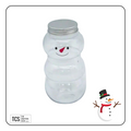 Decorative Christmas Snowman Plastic Bottle