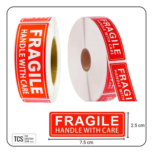 "FRAGILE" Packing/Business Stickers (120pcs)