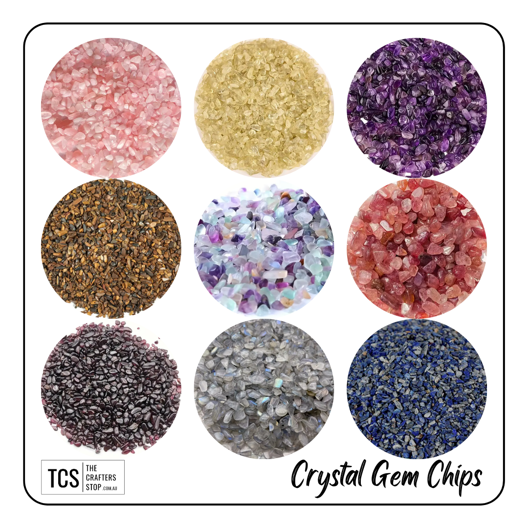 Crystal Gem Chips for Crafting